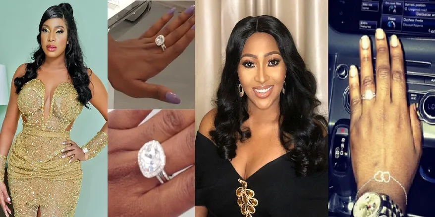 Top 10 Nigerian Female Celebrities And Their Expensive Engagement Rings – With Adorable Photos