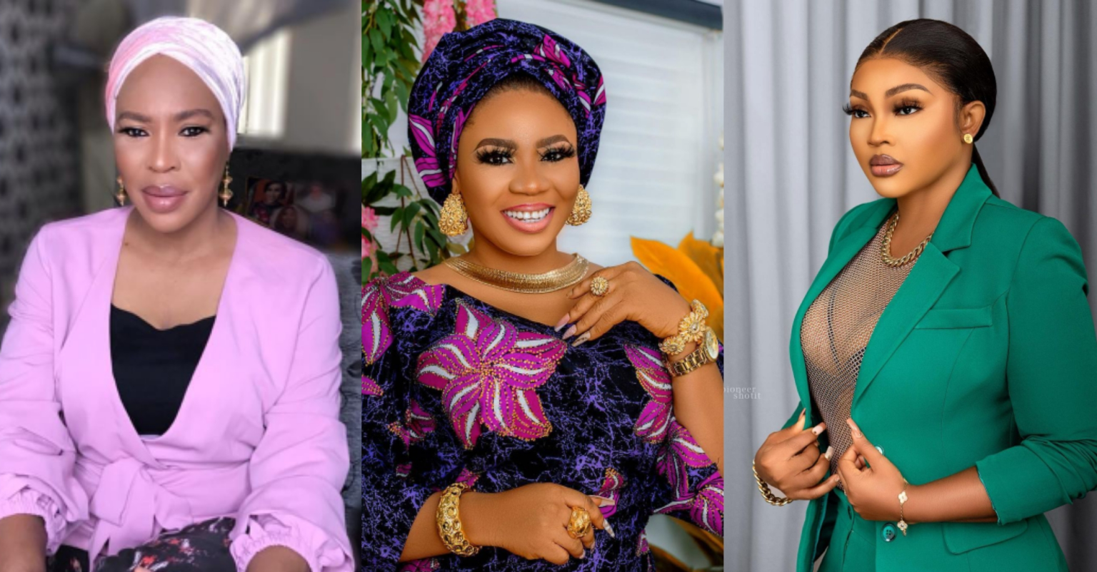Actress Mercy Aigbe, Faithia Balogun, Regina Chukwu react as Wunmi Toriola brags about starting her business from scratch