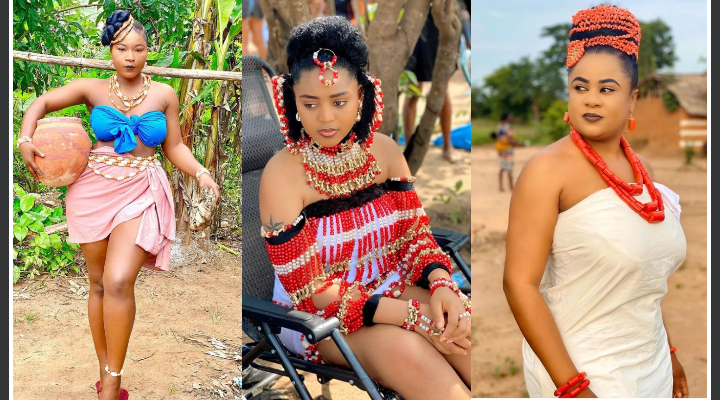 Meet 6 Beautiful Nollywood Actresses Who Love To Rock Native Outfits And Beads (Photos)