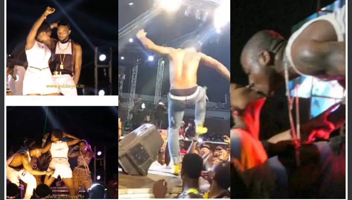 5 Times Nigerian Celebrities Went Too Far on Stage (Photos)