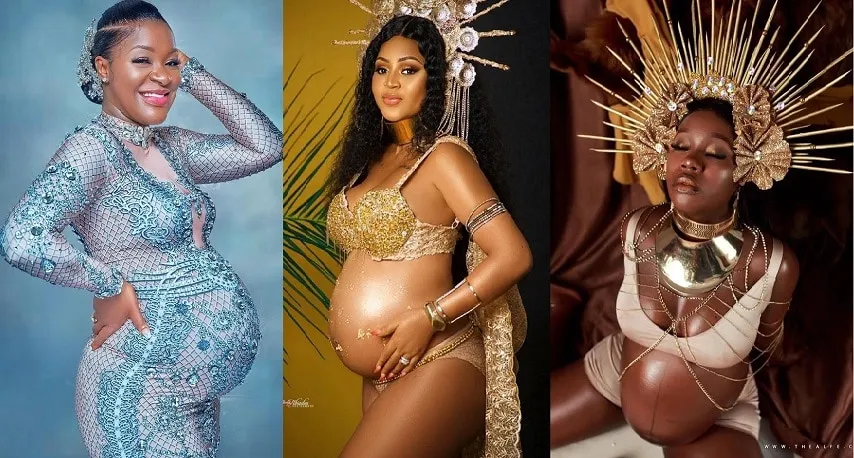 Check Out Beautiful Baby Showers Of These Popular Nollywood Actresses (Photos)