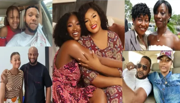 Top 10 Nollywood Celebrities And Their Beautiful Daughters You May Not Know (Photos)