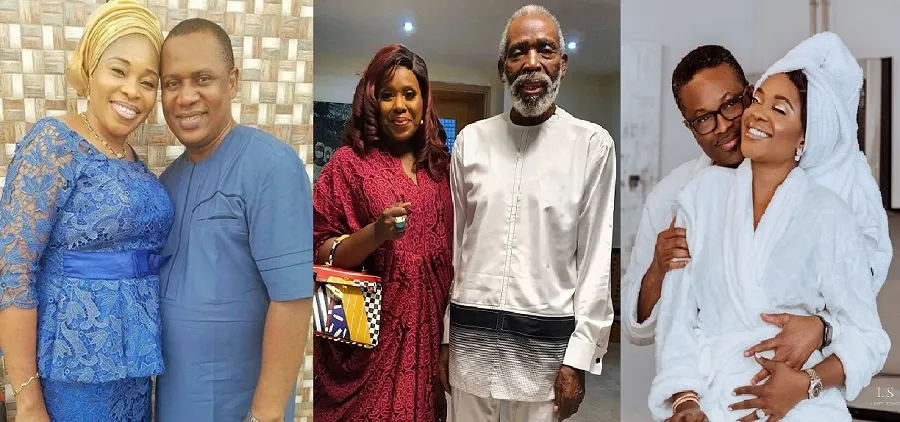 7 Nigerian Celebrities Who’ve Been Married Over 20 Years (Photos)