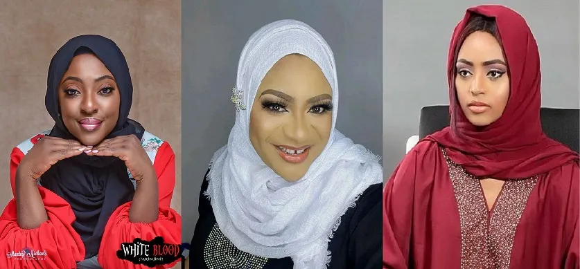 10 Non-Muslim Nigerian Celebrities That Rock Hijab And Look More Adorable (Photos)