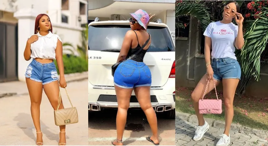 Checkout 8 Nigeria Female Celebrities Who Love Wearing Tight Jeans To Show Off Their Butts (See Photos)