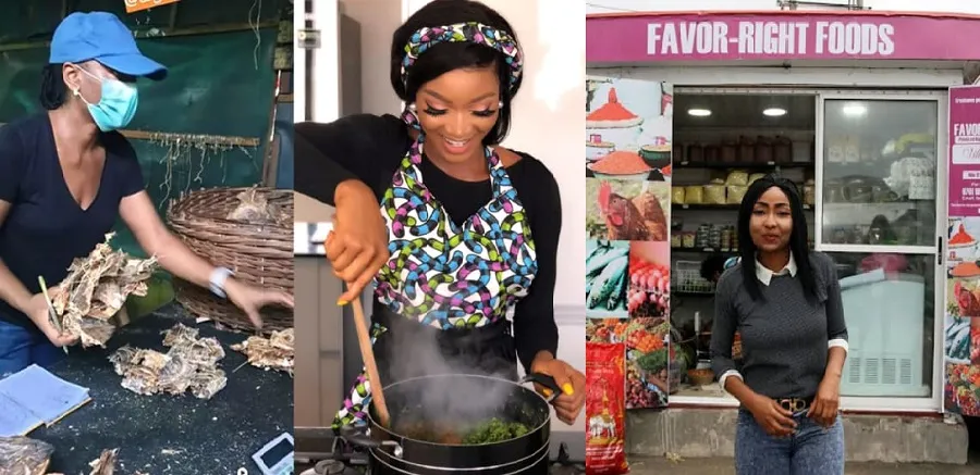 7 Nigerian Actresses Who Work in Food Business (Photos)