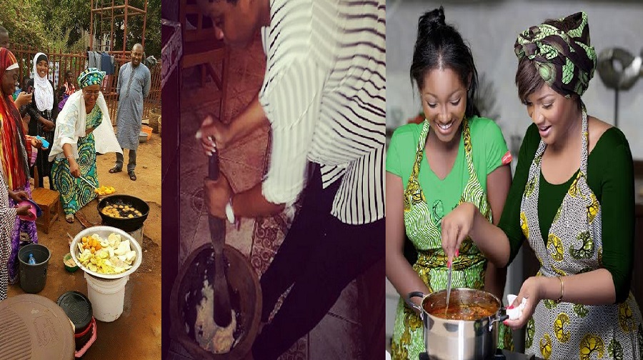 3 Super Rich Nigerian Women Who Still Take Their Time To Cook For Their Husbands (Photos)