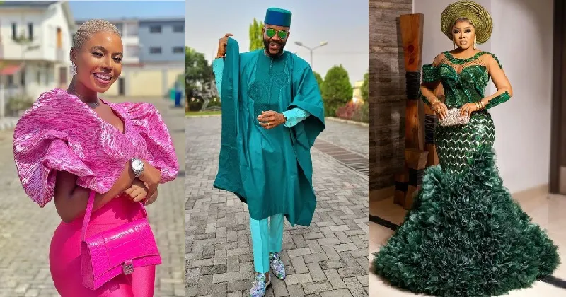 Checkout Top Nigerian Celebrities With The Best Fashion Sense In 2022 (Photos)