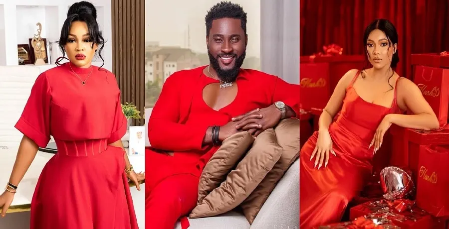 Checkout 7 Nigerian Celebrities Who Looked Gorgeous In Red Clothing (Photos)