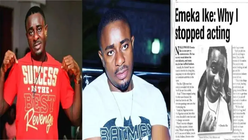 Emeka Ike Reveals The Shocking Truth About Why He Stopped Acting (See Here)