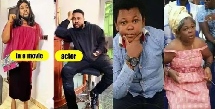 12 Male Actors Who Are Good At Acting As Female Characters In Nollywood