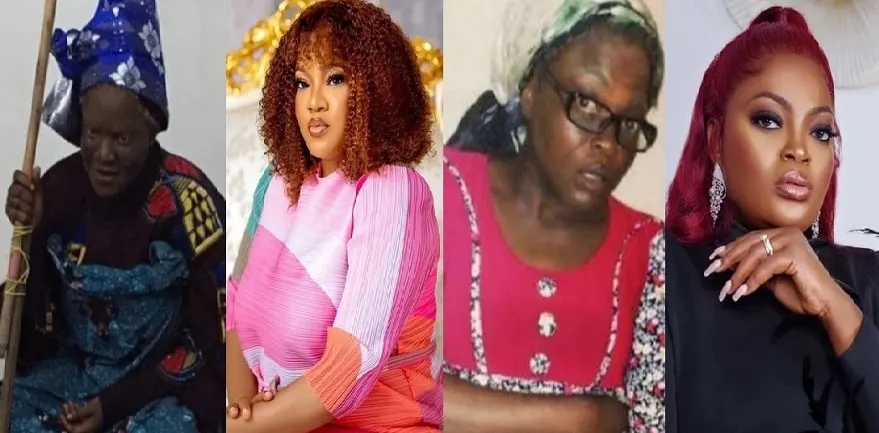 Seven Nollywood Actresses Who Played Much Older Women In Movies Brilliantly (Photos)