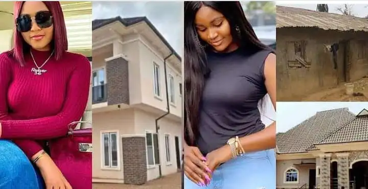 5 Nigerian Female Celebrities Who Built Beautiful Houses For Their Parents (Photos)
