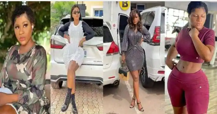 See List Of Luxurious Cars Owned by Nollywood Actress, Destiny Etiko (Photos)