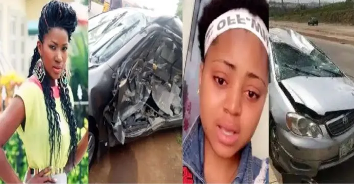 6 Beautiful Nigerian Actresses Who Survived Fatal Car Accident (See Photos)