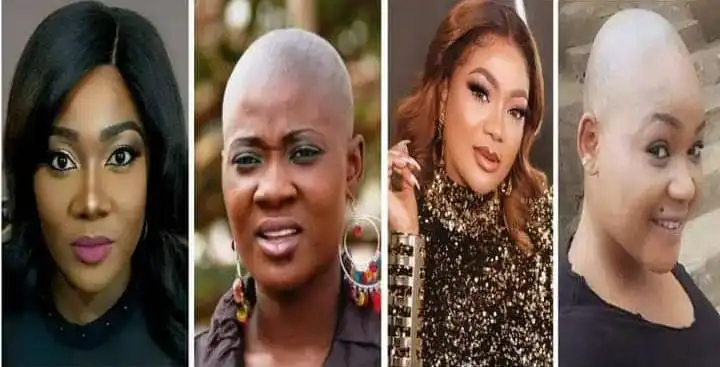 27 Favourite Nigerian Celebrities Without Weavons (Photos)