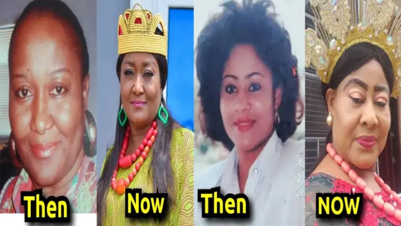 Throwback Photos Of 10 Nollywood Veteran Actresses Who Love To Act As Queens (Photos)