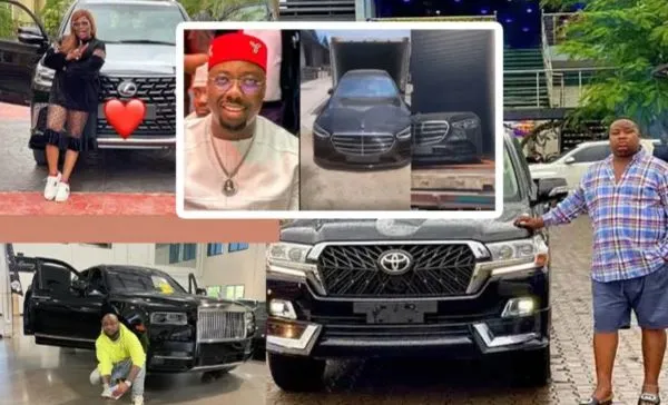 Davido, Jowizaza, Cubana Chief Priest Top Nigerian Celebrities Who Bought Cars In 2022