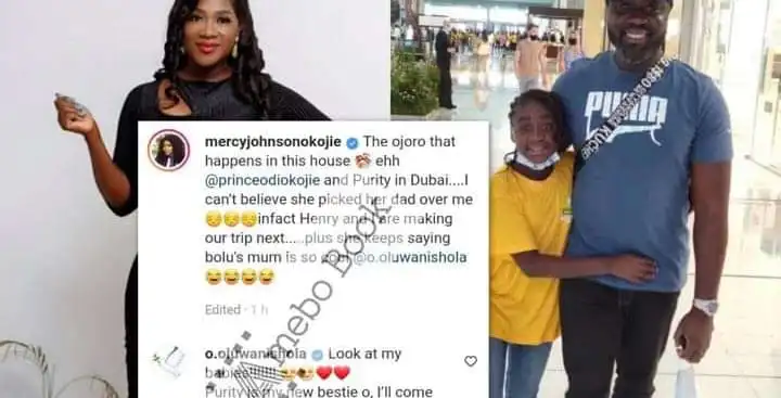 “Purity Is My New Bestie O” – Wizkid’s Baby Mama, Ogudu Oluwanishola Says After Mercy Johnson Reveals The “Ojoro” That Happens In Her House