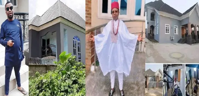 Top 4 Nigerian Celebrities Who Have Built A Mansion In Their Hometown (Photos)