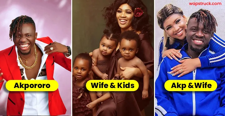 Comedian Akpororo Beautiful Wife and Adorable Kids (See Photos)