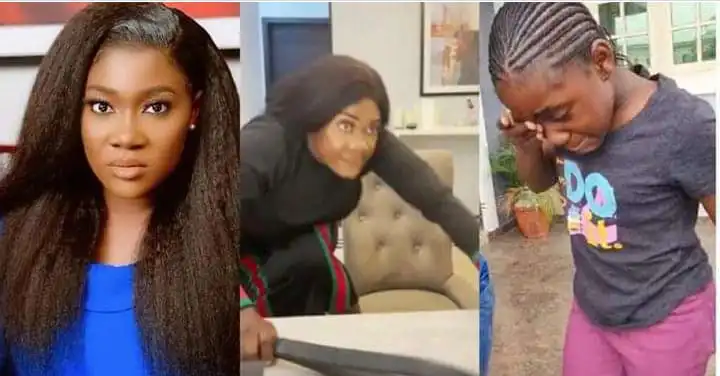 My Mother beats me a lot and sometimes I wonder if She is my mother – Mercy Johnson’er, Purity cries out (Video)