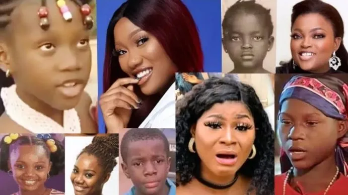 Top 8 Nigerian Actors Who Started Working at a Young Age (Photos)