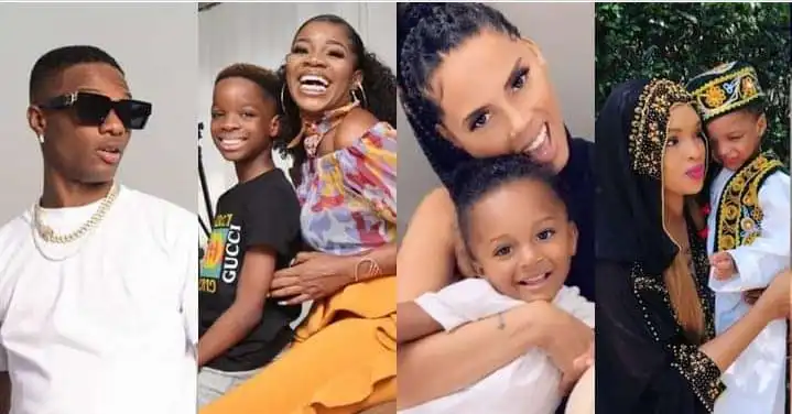 Meet Wizkid’s Three Lovely Children and their Mothers (See Photos)