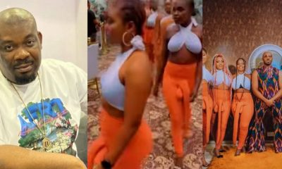 Don Jazzy Finally Reacts To Pretty Mike’s Appearance At His Mother’s Funeral With Ladies Wearing P*N!x Pants
