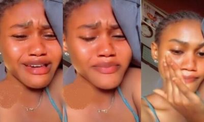Lady cries bitterly after boyfriend of 5 years dumped her despite having 7 abortions for him (Video)