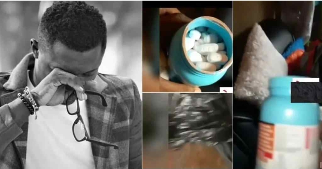 “I gave her my soul and body” – Heartbroken man finds out wife has been taking HIV medication after 3 years marriage (Video)