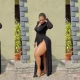 Who Is Ready To Mingle?” Nigerian Model Looks Cute In Her Outfit [Pictures]