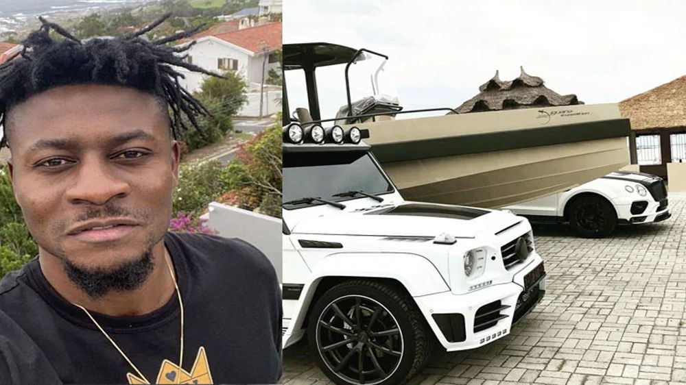 Check out Obafemi Martins ₦276m Yacht, ₦55m G-Wagon & ₦138m Bentley Bentayga, the Top richest footballers in Nigeria